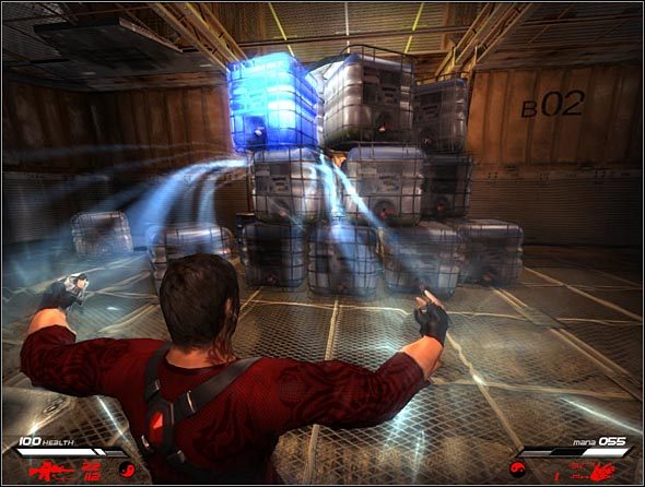 Dzięki telekinezie Ryan jest w stanie przenosić w powietrzu bardzo ciężkie przedmioty, a także wrogów - zarówno żywych, jak i martwych - Gadżety w Infernal - Infernal - poradnik do gry