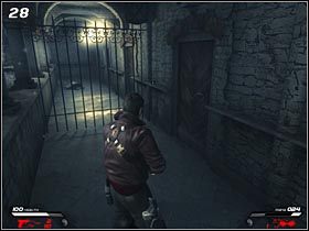 Przejdź na drugą stronę po wąskim gzymsie i wkrocz do kolejnej części kompleksu - Hochtempelberg Monastery (2) | Mission 1 w Infernal - Infernal - poradnik do gry