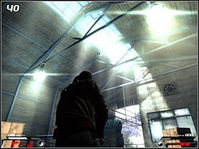Górna stacja kolejki linowej, podobnie jak i dolna, chroniona jest przejściem z niebieskimi czujnikami (#39) - Hochtempelberg Monastery (3) | Mission 1 w Infernal - Infernal - poradnik do gry