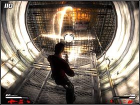 W trakcie wędrówki kanałami napotkasz małe skrzynki z narzędziami (#109), które mogą zawierać dodatkową amunicję - jeśli czujesz taką potrzebę, zbieraj ją - Grey Rock Refinery (2) | Mission 2 w Infernal - Infernal - poradnik do gry