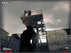 Tuż po przekroczeniu bramy pojawi się nowy wróg - snajper - Mazovia Steelworks (1) | Mission 3 w Infernal - Infernal - poradnik do gry