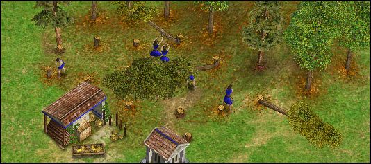 Wszystkie towary można zabrać na targowisko i tam wystawić je na handel, który obraca się przede wszystkim wokół złota - Poradnik do gry - Informacje podstawowe | Age of Mythology - Age of Mythology - poradnik do gry