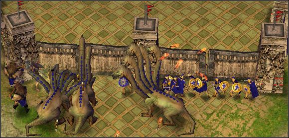 Herosów rodem z mitologii greckiej znaleźć można w centrum miasta, jak również w fortecy - Przegląd ogólny | Mitologia grecka | Age of Mythology - Age of Mythology - poradnik do gry