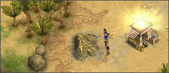 Cóż jednak z tego, że tak mało kosztują skoro sprowadzenie materiałów budowlanych wlecze się niemiłosiernie (przypomina się Asterix i Kleopatra) - Zarys ogólny | Mitologia egipska | Age of Mythology - Age of Mythology - poradnik do gry