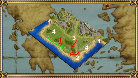 Scenariusz 3 - Sięgając dna - Scenariusz 3 - Sięgając dna | Kampania | Age of Mythology - Age of Mythology - poradnik do gry