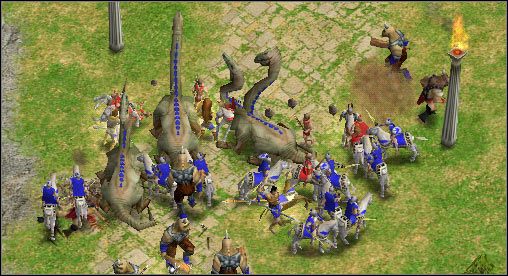 Druga głowa hydry to efekt jej poświęcenia dla sprawy. - Scenariusz 3 - Sięgając dna | Kampania | Age of Mythology - Age of Mythology - poradnik do gry