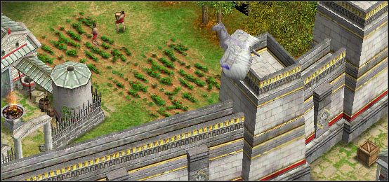 Takie fortyfikacje Troi to na razie melodia przyszłości. - Scenariusz 4 - Doskonały plan | Kampania | Age of Mythology - Age of Mythology - poradnik do gry