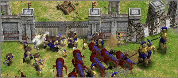 Mityczne stwory z zasady nie pukają. - Scenariusz 4 - Doskonały plan | Kampania | Age of Mythology - Age of Mythology - poradnik do gry