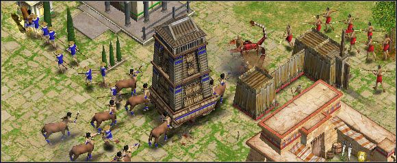 Piechota na wagarach. - Scenariusz 7 - Kolejni bandyci | Kampania | Age of Mythology - Age of Mythology - poradnik do gry