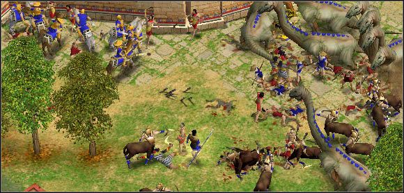 Tego nie można przegrać. - Scenariusz 7 - Kolejni bandyci | Kampania | Age of Mythology - Age of Mythology - poradnik do gry