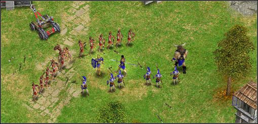 Trzeba iść, tamci się przecież nie pofatygują. - Scenariusz 8 - Złe wieści | Kampania | Age of Mythology - Age of Mythology - poradnik do gry