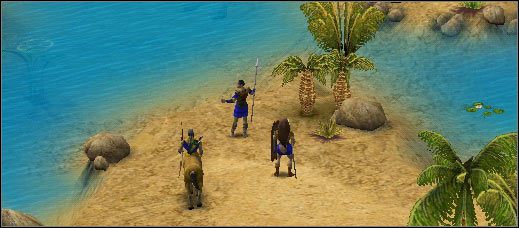 Egipski epizod pora rozpocząć. - Scenariusz 11 - Ukryta relikwia | Kampania | Age of Mythology - Age of Mythology - poradnik do gry