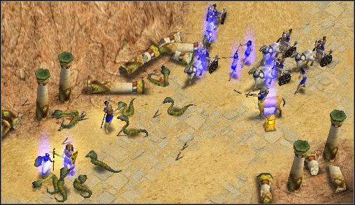 Same kłody pod nogi. - Scenariusz 12 - Lekki sen | Kampania | Age of Mythology - Age of Mythology - poradnik do gry