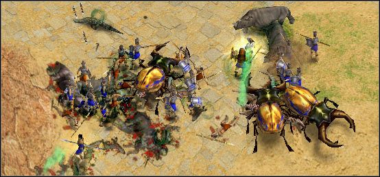 Dzień z życia myśliwego. - Scenariusz 12 - Lekki sen | Kampania | Age of Mythology - Age of Mythology - poradnik do gry