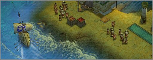 Obywatele Abydos wspomagają jak mogą. - Scenariusz 14 - Izydo, usłysz mnie | Kampania | Age of Mythology - Age of Mythology - poradnik do gry