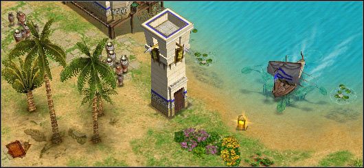 Żmudne sprowadzanie błyskotek. - Scenariusz 17 - Twierdza szakala | Kampania | Age of Mythology - Age of Mythology - poradnik do gry