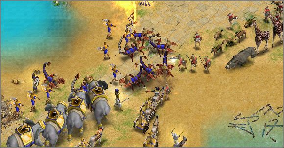 A ich krew spłynie do Nilu. - Scenariusz 17 - Twierdza szakala | Kampania | Age of Mythology - Age of Mythology - poradnik do gry