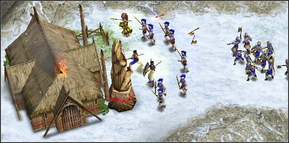 Wylęgarnia problemów. - Scenariusz 24 - Nie stąd | Kampania | Age of Mythology - Age of Mythology - poradnik do gry
