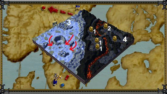 Scenariusz 28 - Pod powierzchnią ziemi - Scenariusz 28 - Pod powierzchnią ziemi | Kampania | Age of Mythology - Age of Mythology - poradnik do gry