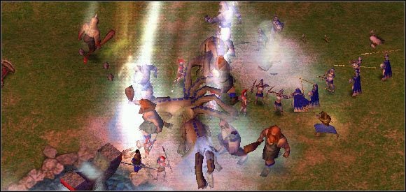 Za mocno świeci, nic nie widzę. - Scenariusz 32 - Miejsce jak ze snu | Kampania | Age of Mythology - Age of Mythology - poradnik do gry