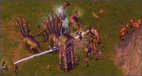 Powoli żegnamy się z walkami w Age of Mythology. - Scenariusz 32 - Miejsce jak ze snu | Kampania | Age of Mythology - Age of Mythology - poradnik do gry