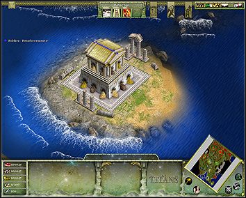 Jeden ze spichlerzy położony w malowniczej okolicy - Scenariusz 3 - Greetings from Greece | Kampania | Age of Mythology The Titans - Age of Mythology: The Titans - poradnik do gry