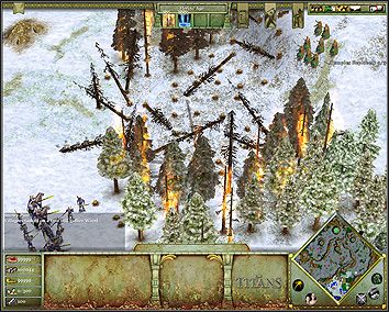 Spalenie lasu przez wroga - Scenariusz 4 - Odins Tower | Kampania | Age of Mythology The Titans - Age of Mythology: The Titans - poradnik do gry