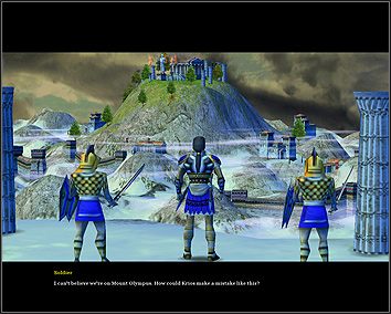 Kastor u podnóża Olimpu - Scenariusz 6 - Mount Olympus | Kampania | Age of Mythology The Titans - Age of Mythology: The Titans - poradnik do gry