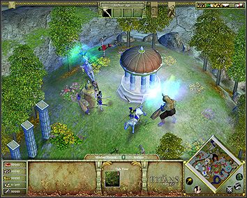 Niszczenie kaplic zaowocuje nowymi mocami - Scenariusz 6 - Mount Olympus | Kampania | Age of Mythology The Titans - Age of Mythology: The Titans - poradnik do gry