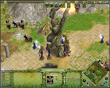 Postaraj się chronić przed nim osadników budujących Town Center - Scenariusz 10 - Making Amends | Kampania | Age of Mythology The Titans - Age of Mythology: The Titans - poradnik do gry
