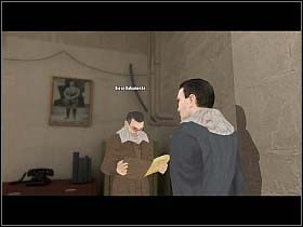 Gdy układanka jest gotowa, można odczytać treść notatki - ICW - hol, schowek, pomieszczenia biurowe (2) - Berlin - Undercover: Operation Wintersun - poradnik do gry