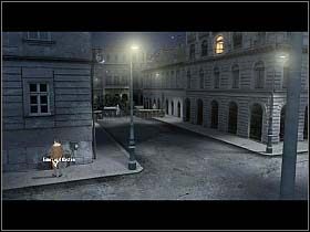 Tak więc nasz bohater maszeruje w prawo i na własne oczy może przekonać się o prawdziwości słów pijaka - Ulice (1) - Berlin - Undercover: Operation Wintersun - poradnik do gry