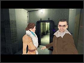 Russell, nie namyślając się zbytnio, traktuje ją siekierą i oto dalsza droga staje otworem - Podziemne pomieszczenia produkcyjne (1) - Heigerloch - Undercover: Operation Wintersun - poradnik do gry