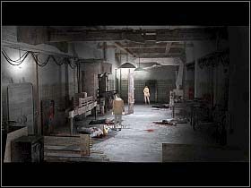 Zgodnie z przewidywaniami, gdy profesorowi udaje się uruchomić owo ustrojstwo, oboje z Anne mogą przedostać się dalej - Podziemne pomieszczenia produkcyjne (2) - Heigerloch - Undercover: Operation Wintersun - poradnik do gry