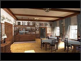 Ten jest bardziej niż zainteresowany, ale Russell nie wyrywa się z wręczeniem mu cennego towaru ot tak - Rynek, gospoda, ulice (2) - Heigerloch - Undercover: Operation Wintersun - poradnik do gry