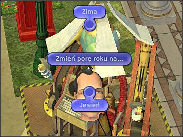 Jedną z ważniejszych funkcji Pogodomistrza jest możliwość zmiany aktualnie obowiązującej pory roku. - Narzędzie do zmian pogody | Zmiany | The Sims 2 Cztery Pory Roku - The Sims 2: Cztery pory roku - poradnik do gry