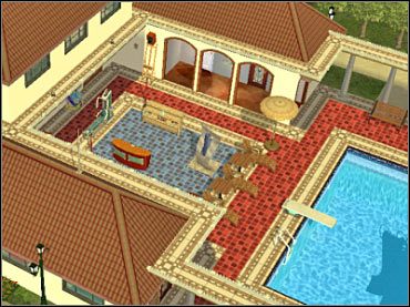 Latem nie musimy się zamartwiać o występowanie częstych opadów deszczu czy jeszcze bardziej nieprzyjemnych burz. - Lato | Zmiany | The Sims 2 Cztery Pory Roku - The Sims 2: Cztery pory roku - poradnik do gry