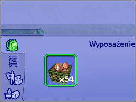 Zebrane owoce i warzywa będzie można przekazać w dwa różne miejsca, przy czym na początek przedstawię kwestię uzupełniania ogólnych zapasów posiadłości - Inwentarz oraz sokowirówka | Ogród | The Sims 2 Cztery Pory Roku - The Sims 2: Cztery pory roku - poradnik do gry