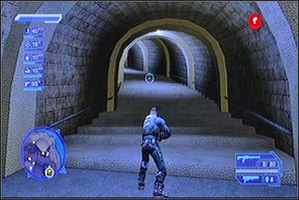 Po chwili znajdziesz się na zewnątrz - Don Domingo Garcia | Los Muertos | Crackdown - Crackdown - poradnik do gry