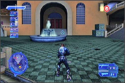 W końcu dotrzesz do małej przybudówki (na zdjęciu poniżej) znajdującej się na górze posiadłości - Don Domingo Garcia | Los Muertos | Crackdown - Crackdown - poradnik do gry