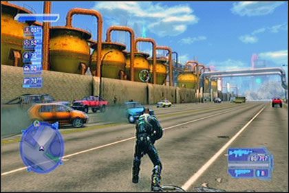 Północna strona rafinerii jest słabiej chroniona, dlatego też tędy radzimy przedostać się do środka. - Siergiej Sovetnik Juriew | Volk | Crackdown - Crackdown - poradnik do gry