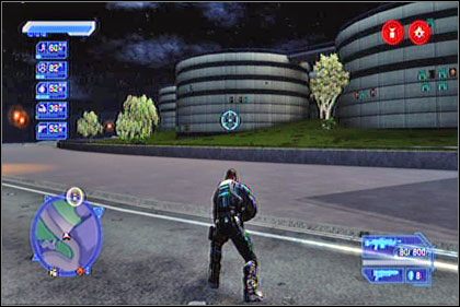 Z kopuły zeskocz w stronę wejścia do środka - Dr Baltazar Czernenko | Shai-Gen | Crackdown - Crackdown - poradnik do gry