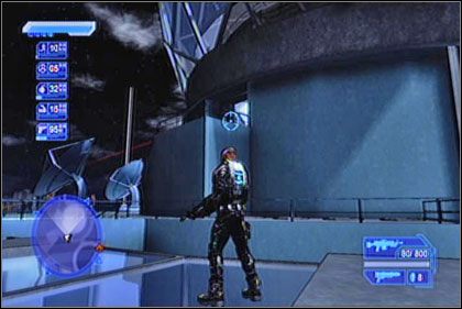 Wewnątrz kuli, na platformie znajdującej się dokładnie po środku, powinieneś spotkać Melissę - Melissa Fang-Yin | Shai-Gen | Crackdown - Crackdown - poradnik do gry