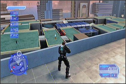 Wejście do środka znajdziesz z boku tunelu - Pani Timbol | Shai-Gen | Crackdown - Crackdown - poradnik do gry