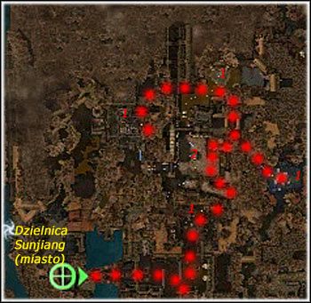 Zadanie w tej misji polega na zamknięciu czterech portali, w celu osłabienia Shiro, a następnie zabiciu tyluż bossów - Dzielnica Sunjiang - miasto i misja | Miasto Kaineng | Guild Wars Factions - Guild Wars: Factions - poradnik do gry