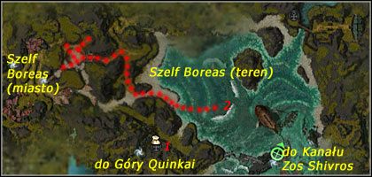 Kolekcjonerzy - Szelf Boreas - miasto, misja i teren | Jadeitowe Morze | Guild Wars Factions - Guild Wars: Factions - poradnik do gry