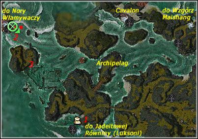 Kolekcjonerzy - Cavalon, Archipelag | Jadeitowe Morze | Guild Wars Factions - Guild Wars: Factions - poradnik do gry