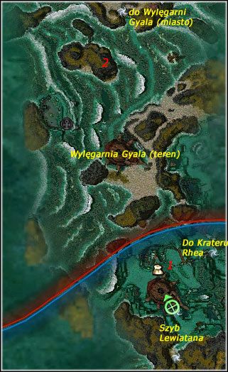 Kolekcjonerzy - Wylęgarnia Gyala (teren), Szyb Lewiatana | Jadeitowe Morze | Guild Wars Factions - Guild Wars: Factions - poradnik do gry