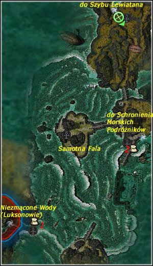 Kolekcjonerzy - Samotna Fala, Niezmącone Wody - miasto i misja | Jadeitowe Morze - Guild Wars: Factions - poradnik do gry