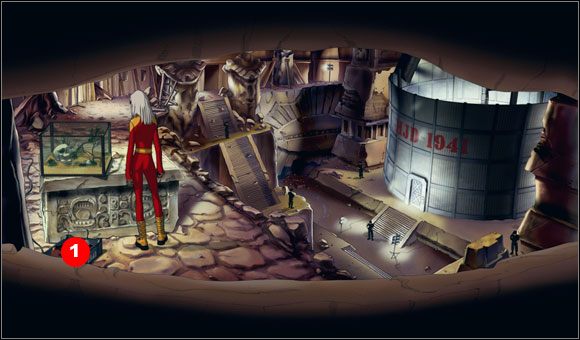 Brian postanowił ponownie przyjrzeć się wnętrzu świątyni - Prostsze niż A.M.E.B.A. (3) | Rozdział III | Runaway 2 Sen Żółwia - Runaway 2: Sen Żółwia - poradnik do gry